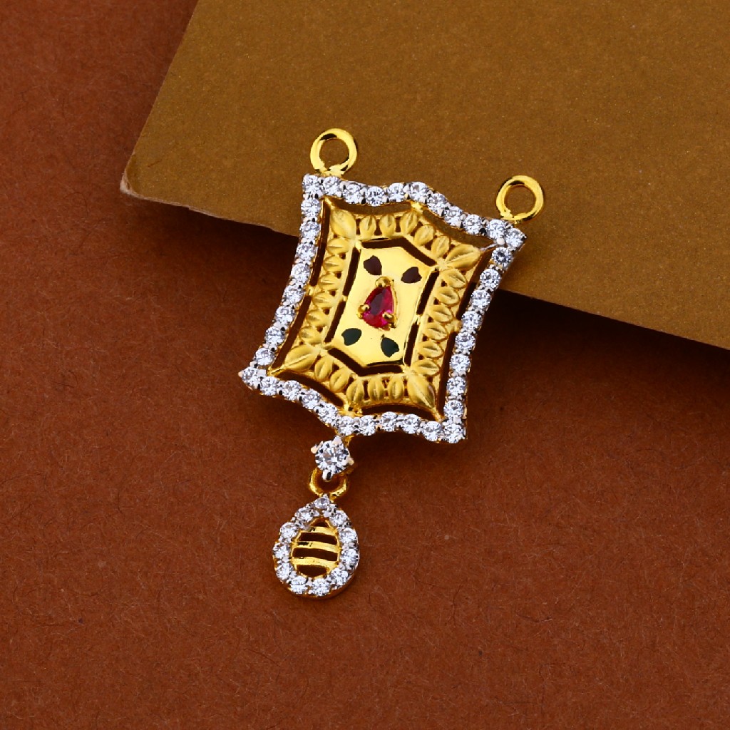 916 Cz Classic Mangalsutra Pendant MP113