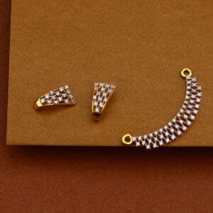 916 Gold Cz Designer Pendant MP125