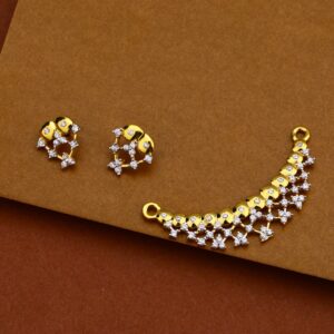 22kt Gold Stylish Hallmark Pendant MP127