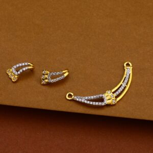 916 Gold Stylish Mangalsutra Pendant MP133