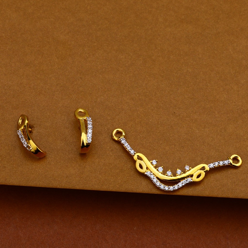 22kt Gold Hallmark Mangalsutra Pendant MP140