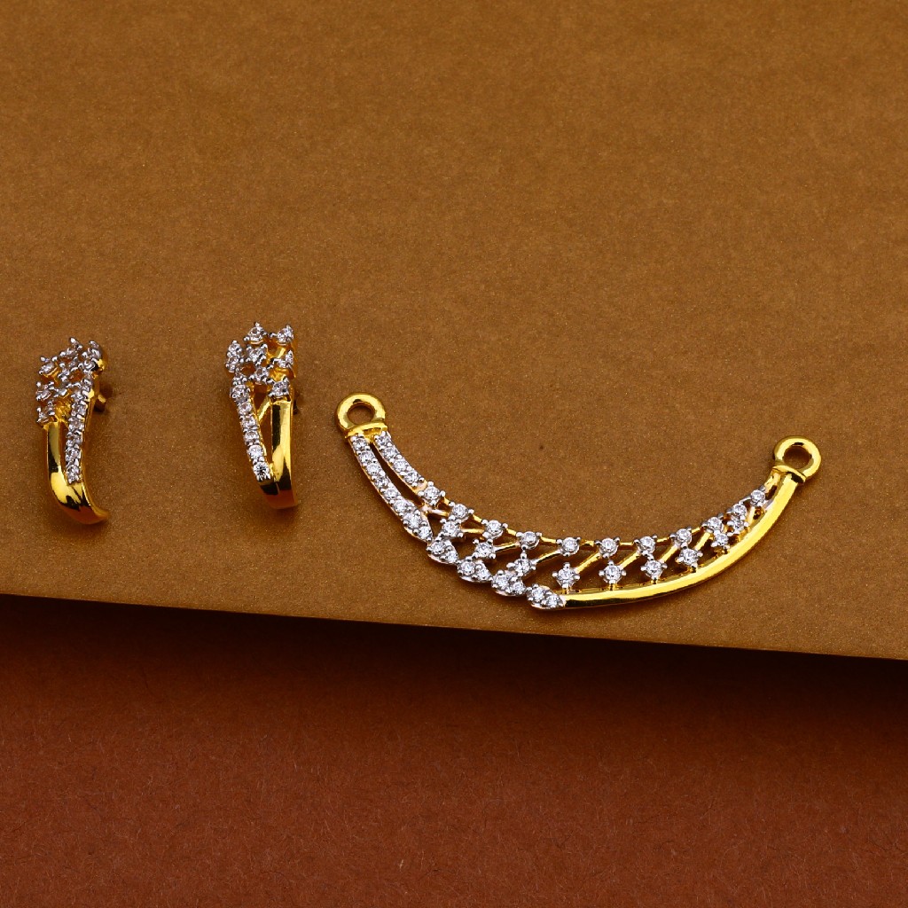 22kt Gold Exclusive Pendant For Mangalsutra MP141