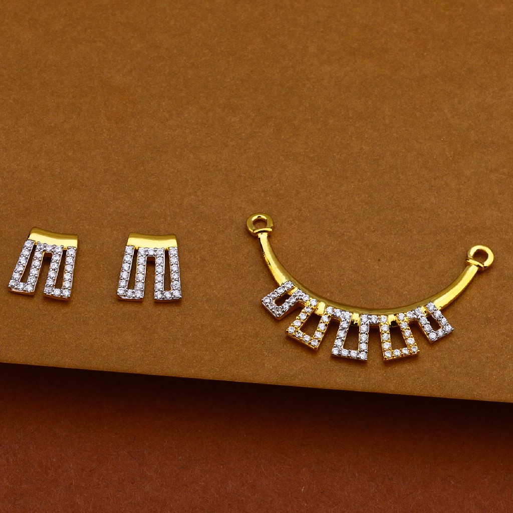 22kt Fancy Design Mangalsutra MP145