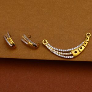 22kt Designer Gold Mangalsutra Pendant MP148