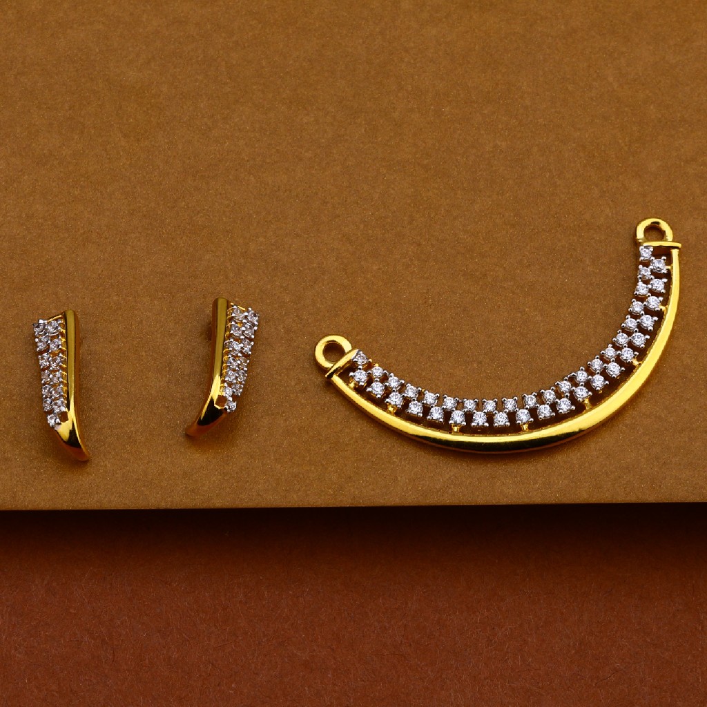 916 Gold Exclusive Diamond pendant MP155