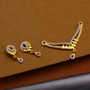 22ct Gold Classic Mangalsutra Pendant MP166