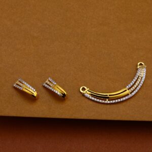 916 Gold Fancy Mangalsutra Pendant MP164