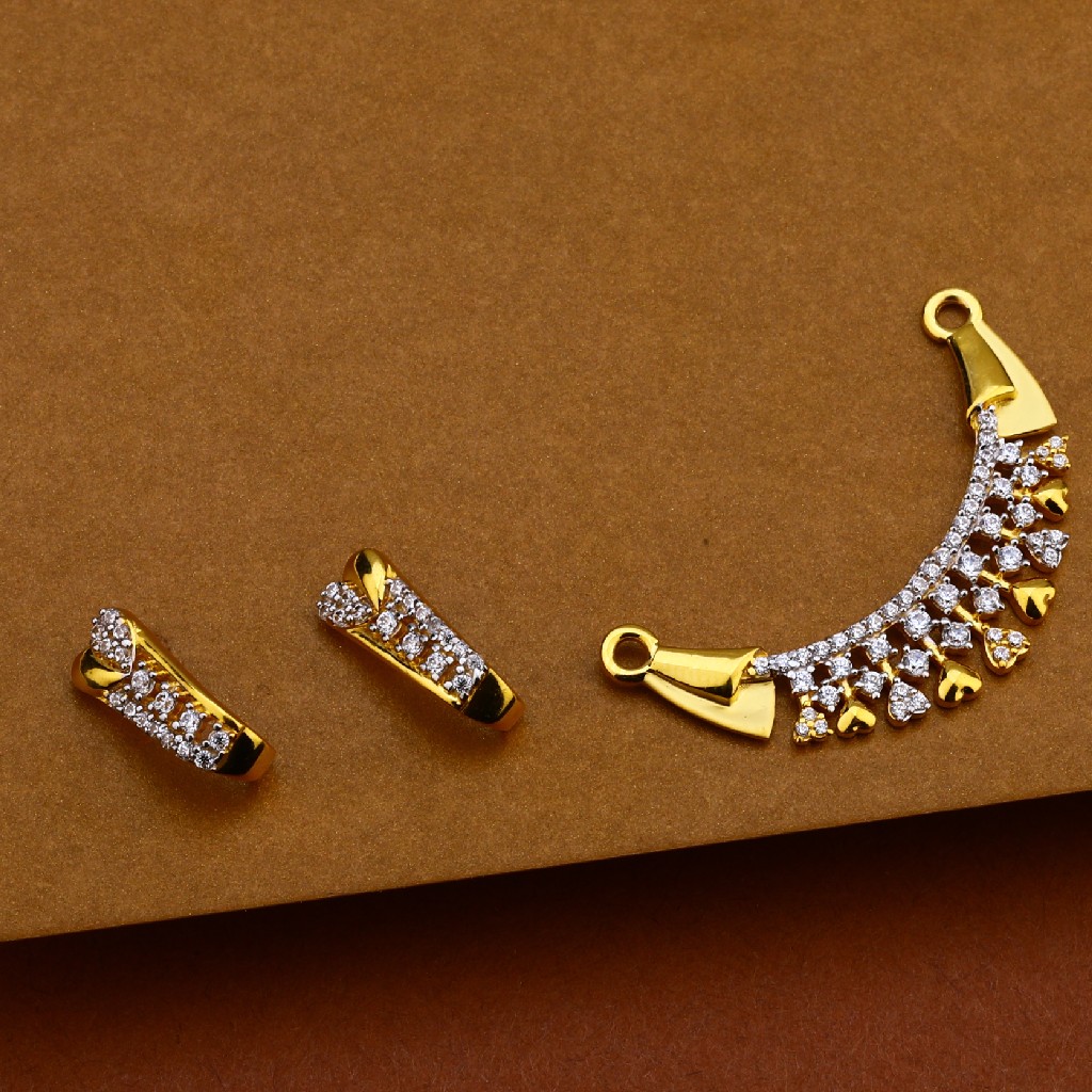 916 Gold Exclusive Mangalsutra Pendant MP161