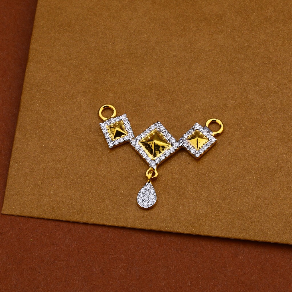 22ct Gold Stylish Mangalsutra Pendant MP186