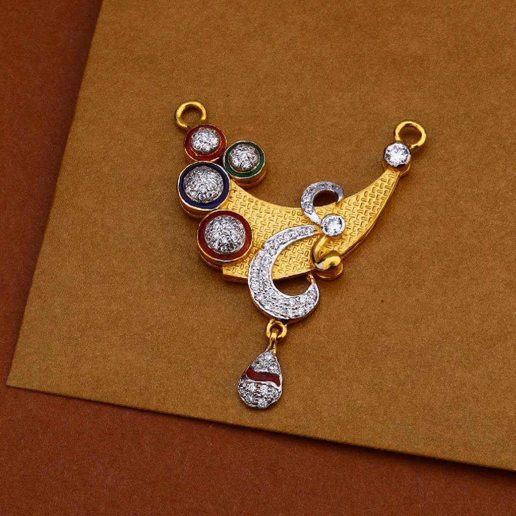 22ct Exclusive Fancy Mangalsutra Pendant MP191