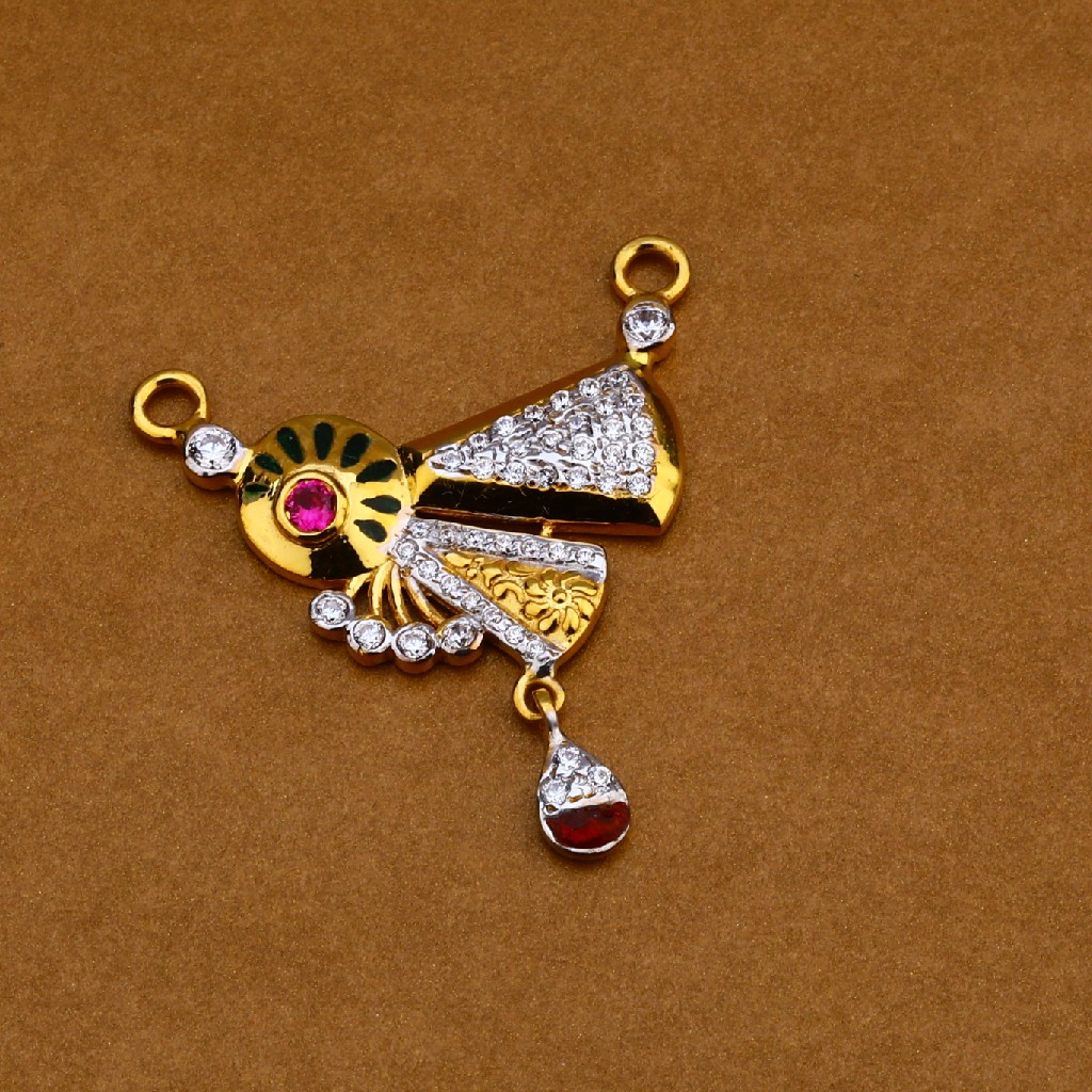 22ct gold exclusive mangalsutra pendant mp194