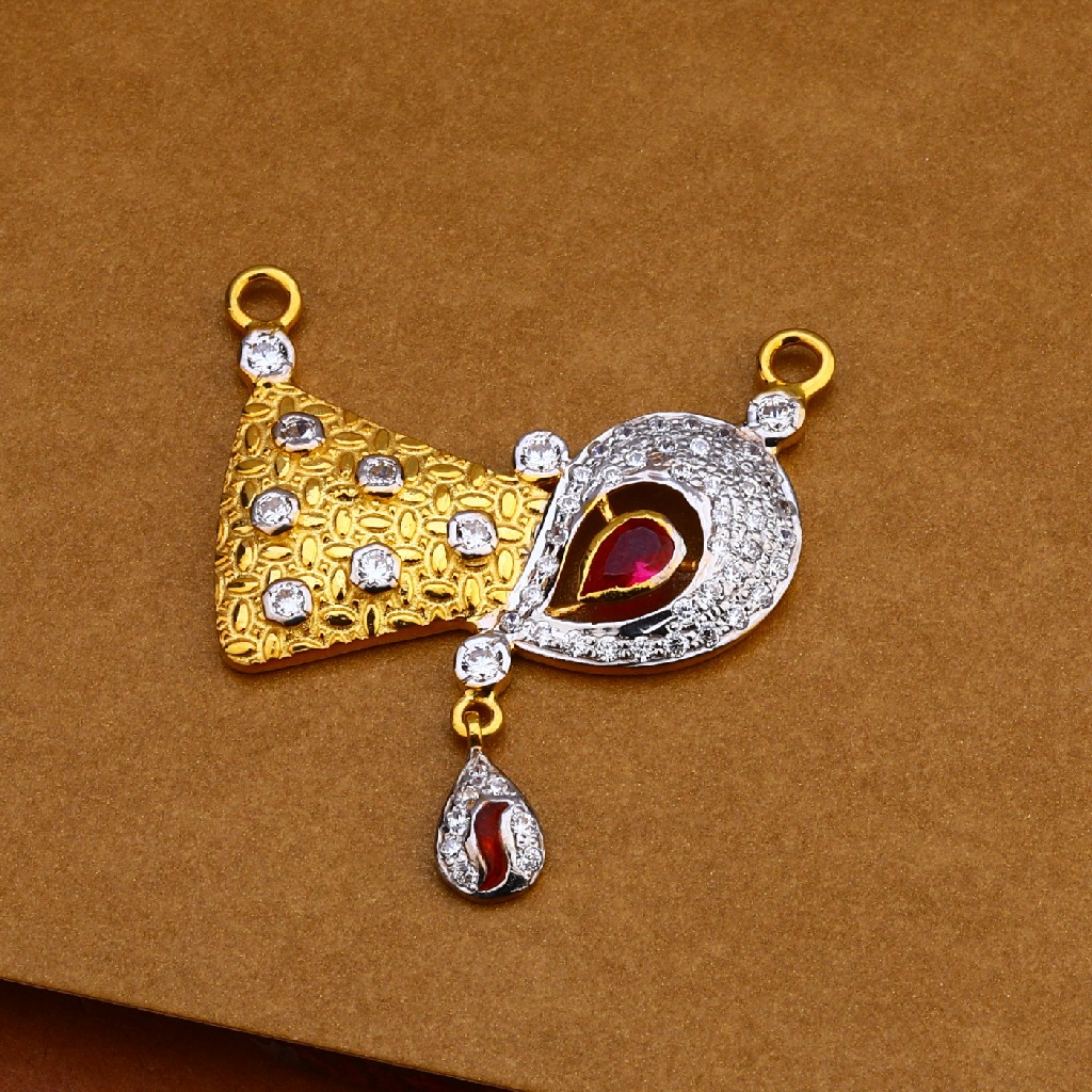916 Cz Stylish Mangalsutra Pendant MP208
