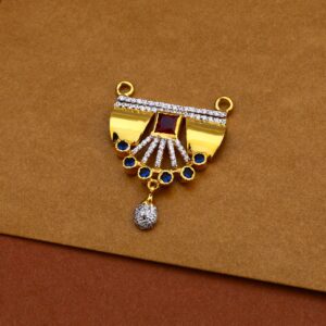 916 Gold Cz Pendant MP213