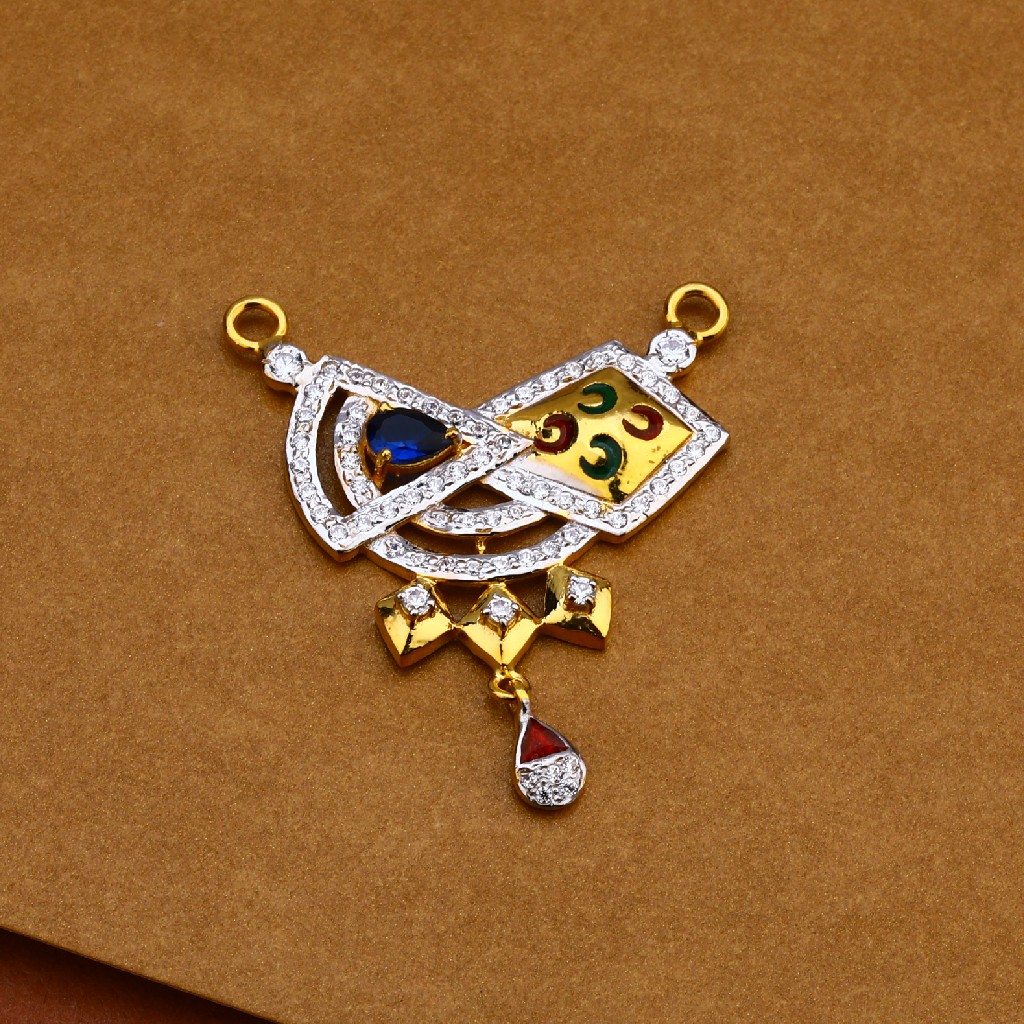 916 Gold Mangalsutra Pendant MP223