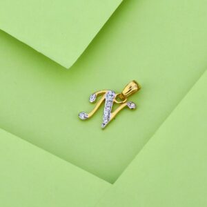 916 Gold Fancy Stylish Pendant LP15