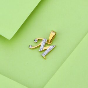 916 Gold Classic Letter Pendant LP31