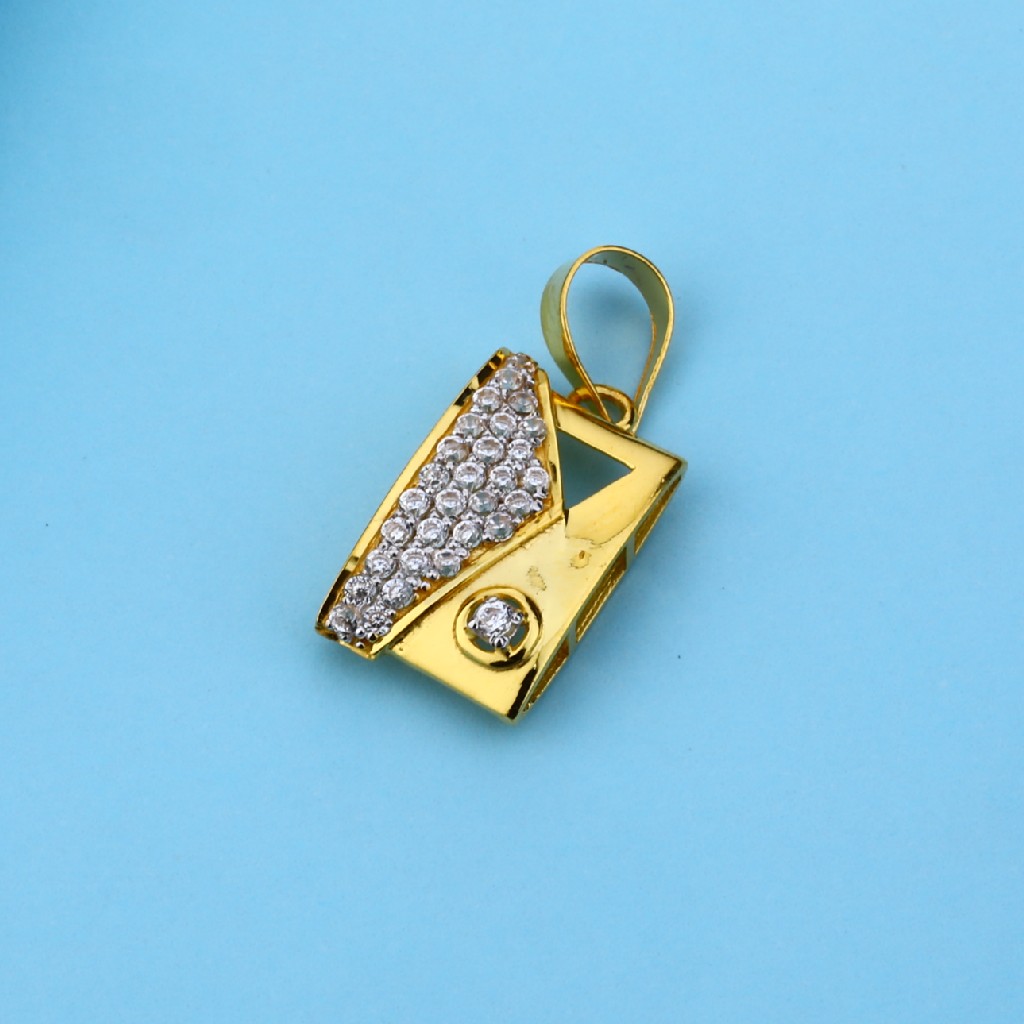 916 Gold Designer Hallmark ladies Pendant LFP19