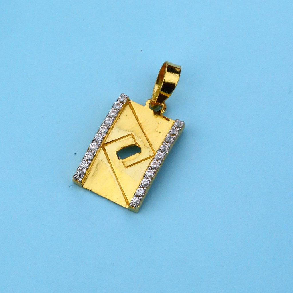 22ct Gold Designer Hallmark Pendant LFP40