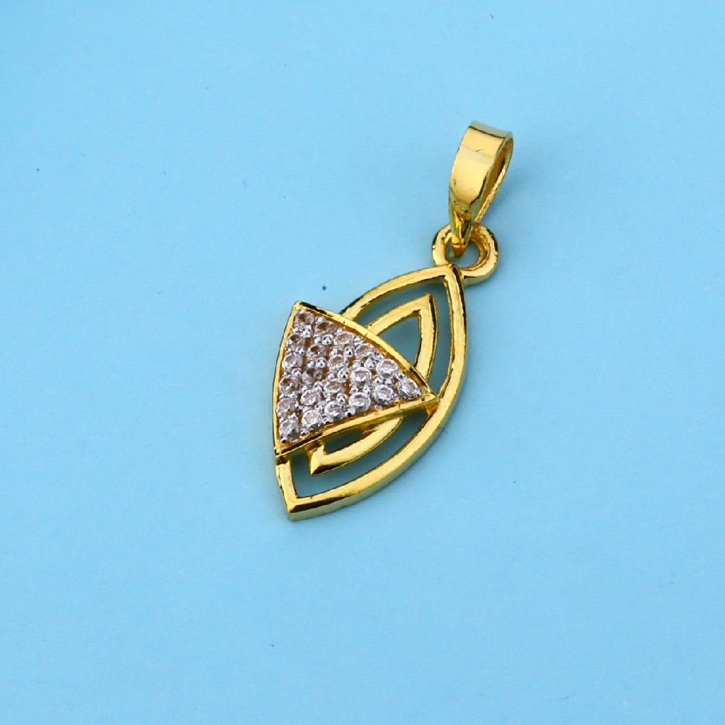 916 Gold Cz Hallmark Pendant LFP43