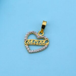 916 Gold Cz Designer Pendant LFP45
