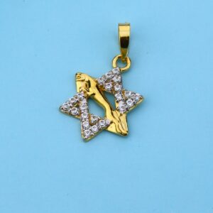 22ct Star Shape Gold Pendant LFP48