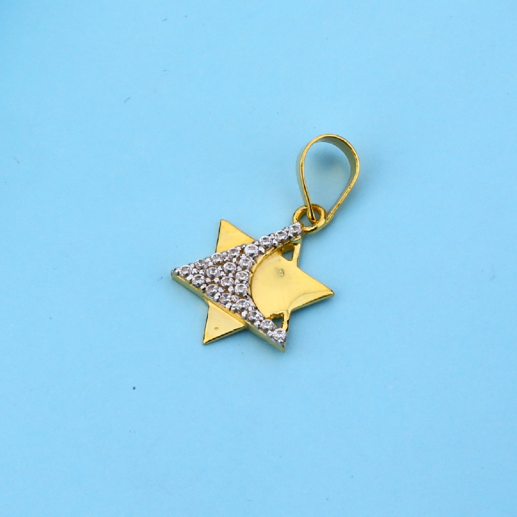 916 Star Shape Gold Pendant LFP58