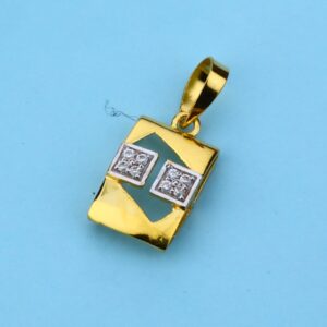 916 Gold Stylish Pendant LFP60