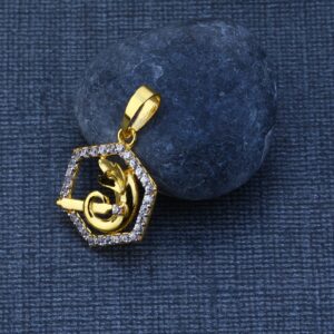 916 Gold Exclusive God Designer Pendant GP76