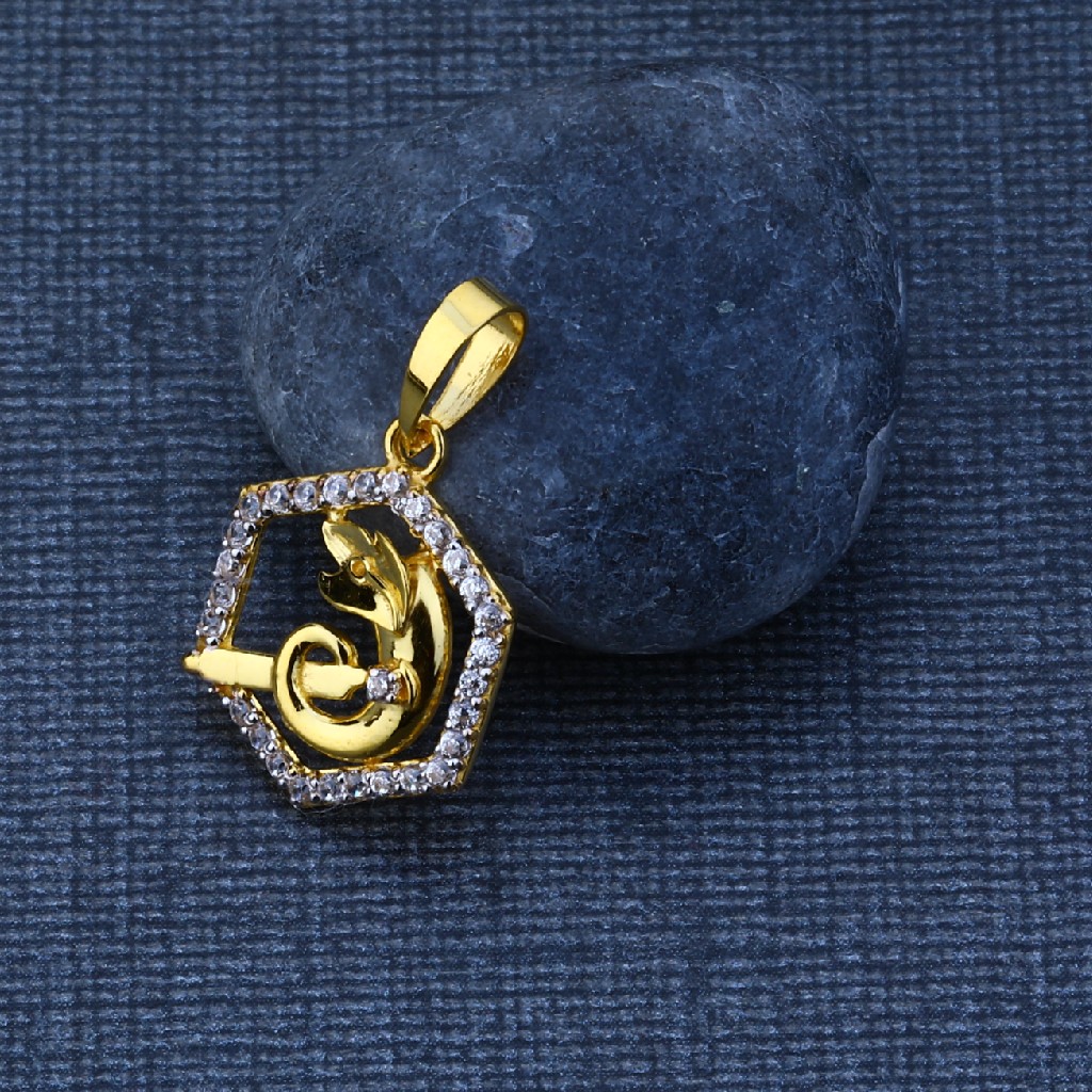 916 Gold Exclusive God Designer Pendant GP76
