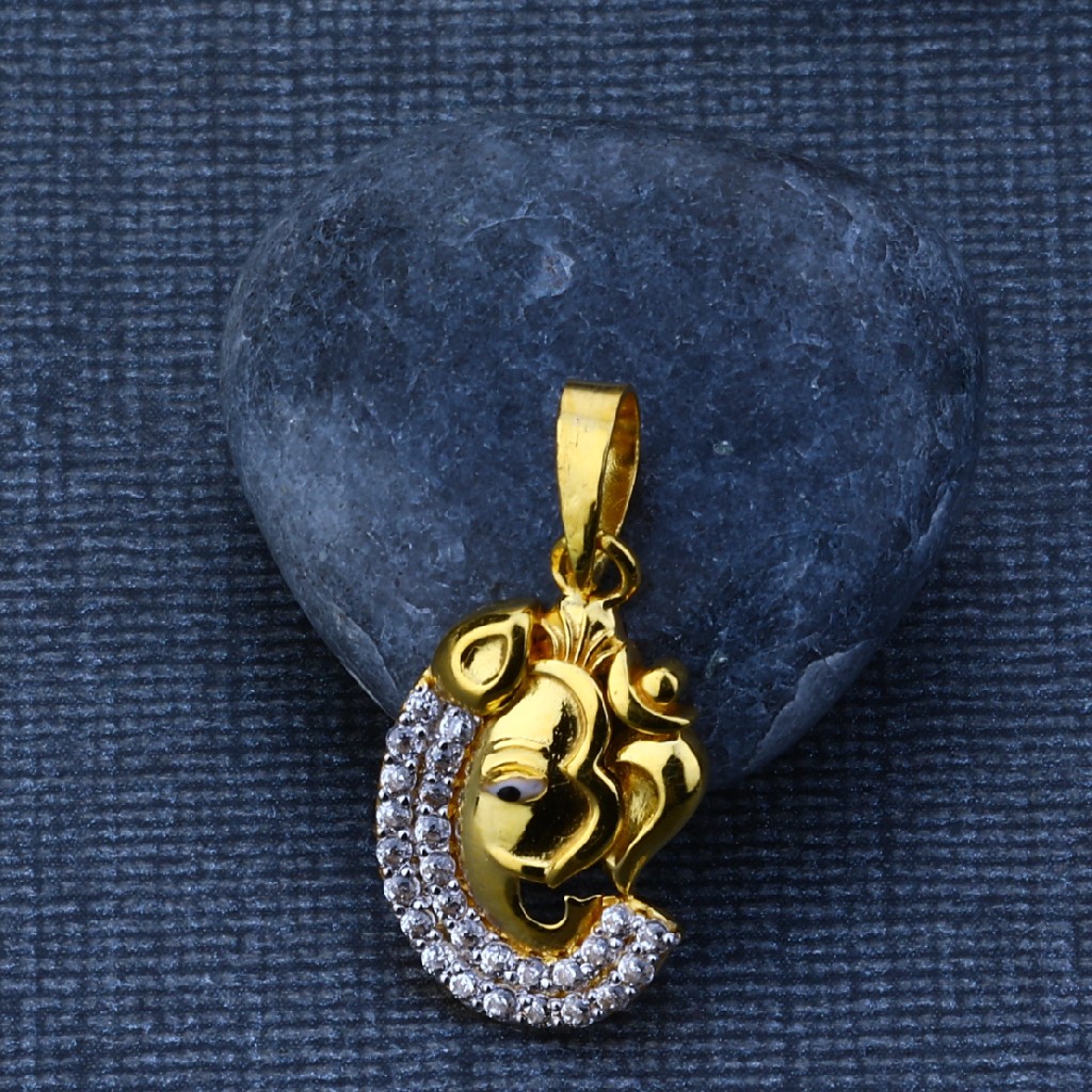 916 Gold Exclusive Designer Pendant GP79