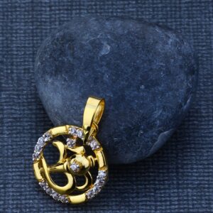916 Gold Exclusive Designer cz Pendant GP82