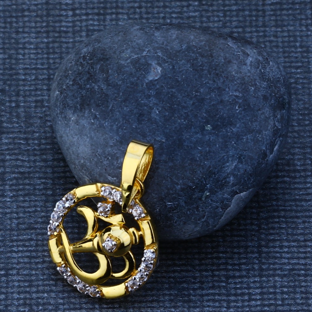 916 Gold Exclusive Designer cz Pendant GP82
