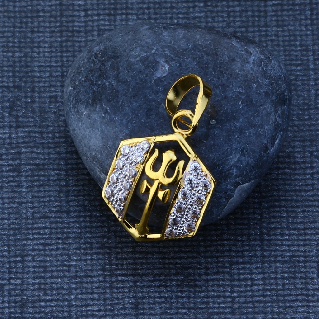 22ct Exclusive Gold Stylish Pendant GP88