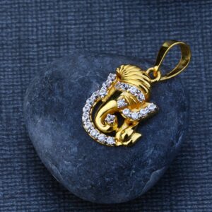 22kt Gold Design God Pendant GP95