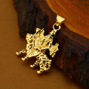 750 Gold Pendant Of Goddess HLP113