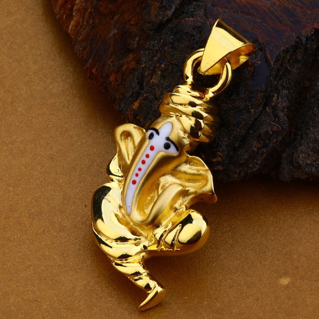18ct Gold Hallmark Pendant HLP123