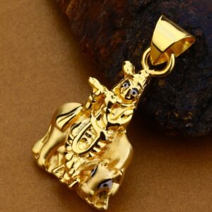 18ct Gold Designer Hallmark Pendant HLP121