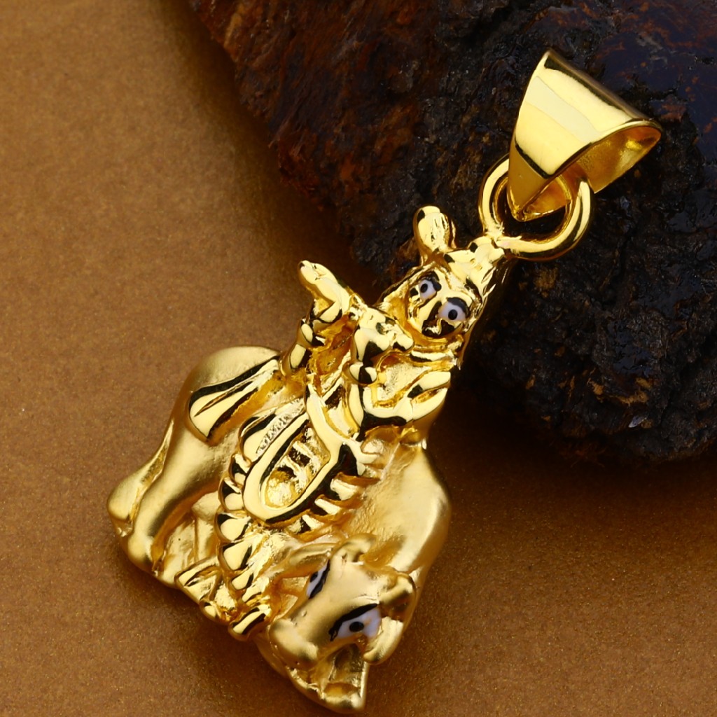 18ct Gold Designer Hallmark Pendant HLP121