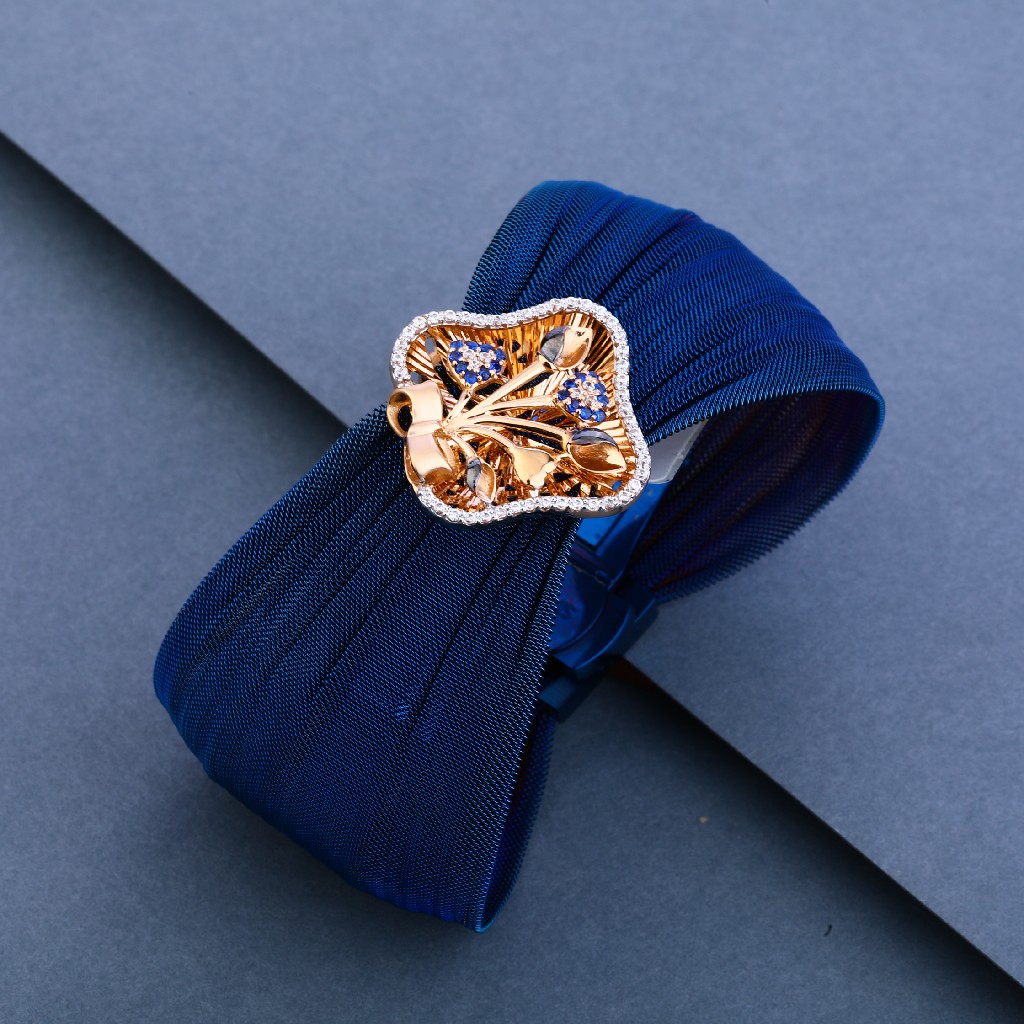 18ct Rose Gold Classic Hallmark Bracelet LLKB18