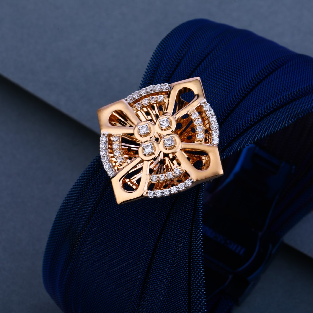 18ct Hallmark Rose Gold Kada Bracelet LLKB25