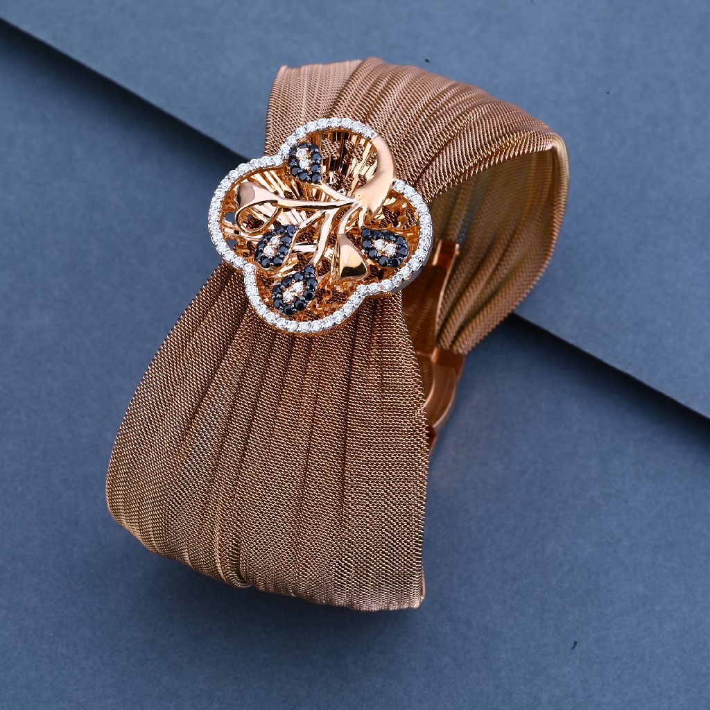 18ct Rose Gold Exclusive Hallmark kada LLKB29