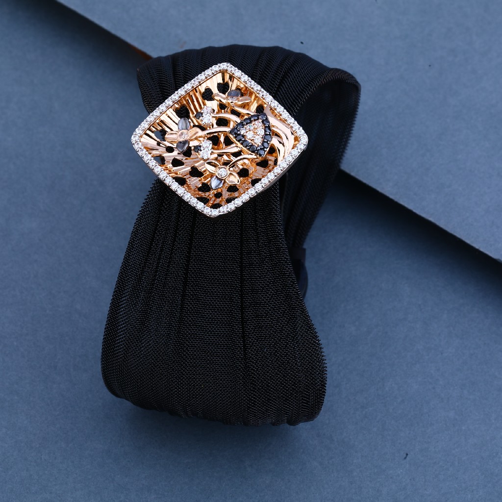 18ct Rose Gold Fancy kada LLKB33