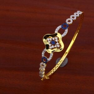 18ct Cz Gold Exclusive Classic Kada LKB75