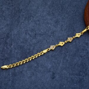 916 Gold Cz Bracelet LPBR01