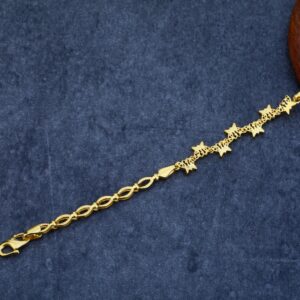 916 Gold Designer Womens Bracelet LPBR07