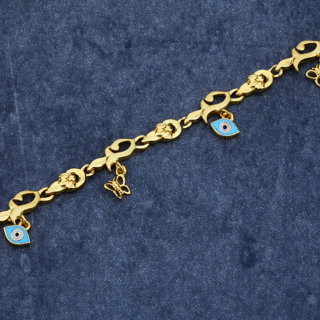 916 Gold Exclusive Bracelet For Women LPBR11 - Image 2