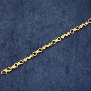916 Gold Fancy Designer Bracelet LPBR15