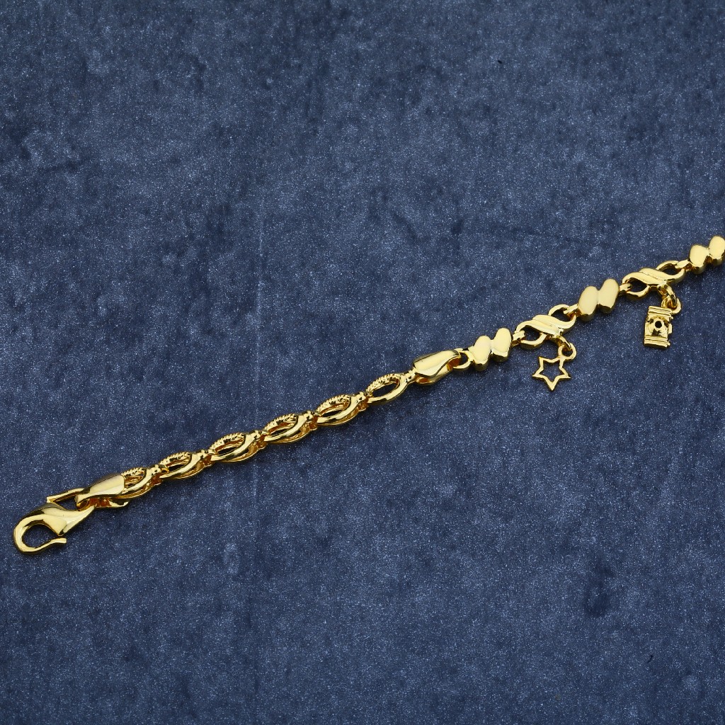 916 Gold Ladies Bracelet LPBR28