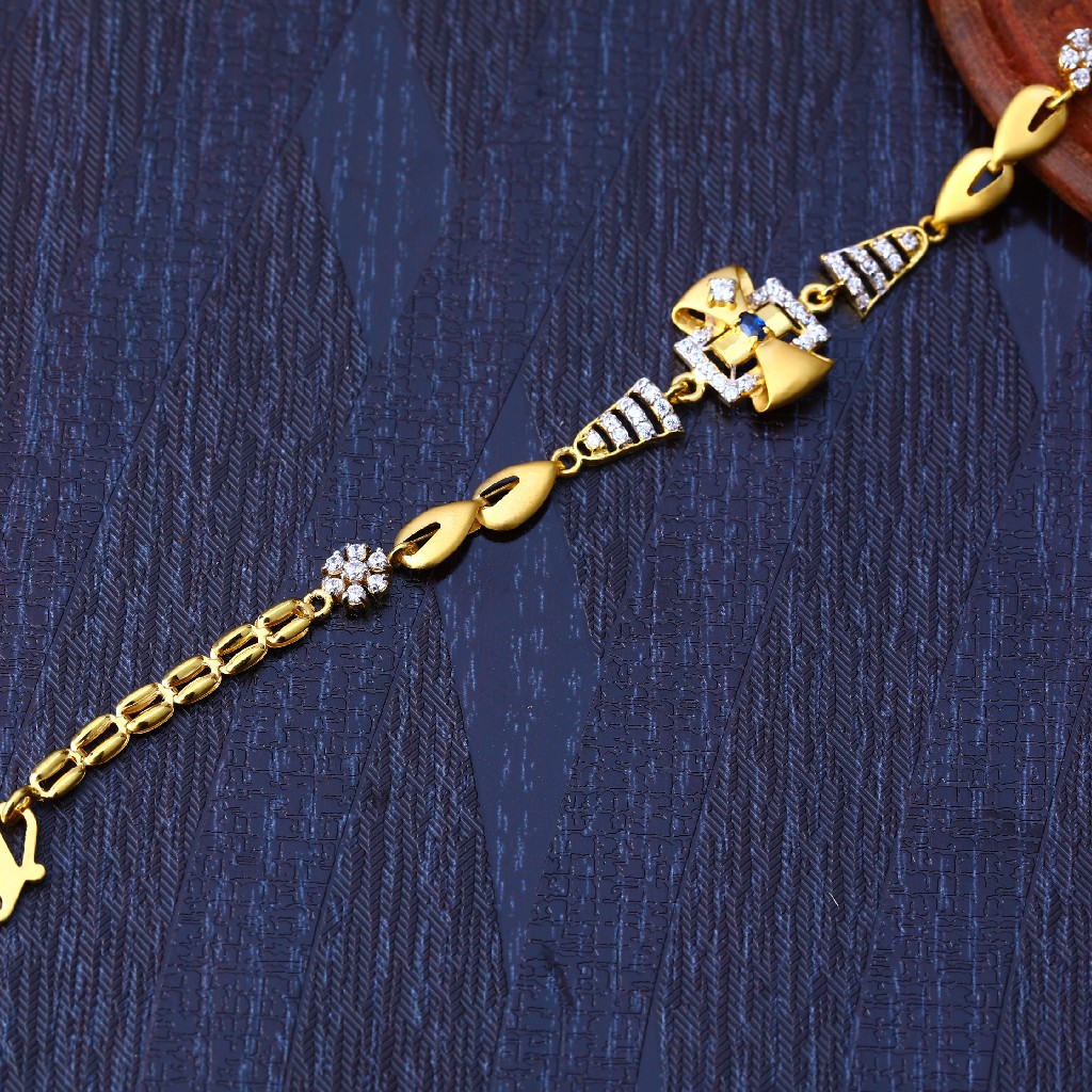 916 Gold Fancy Women Bracelet LB232