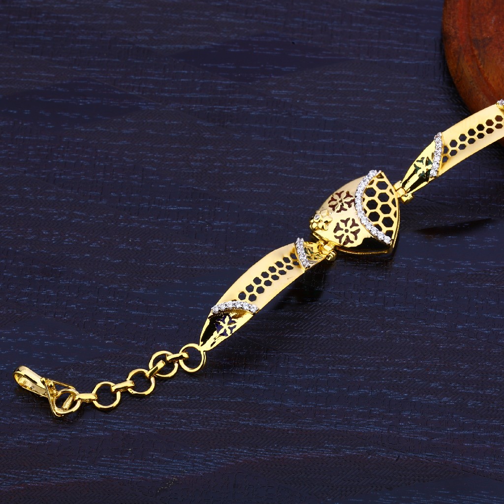 916 Gold Ladies Bracelet LB250